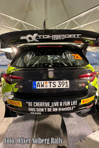 © Oliver Solberg Rally.